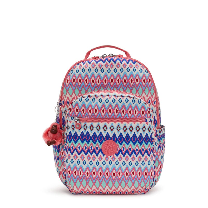 KIPLING KIPLING حقيبة ظهر كمبيوتر محمول كيبلينغ للنساء 15 بوصة، متينة، واسعة مع أحزمة كتف مبطنة، مع غلاف واقي مدمج - Image 1